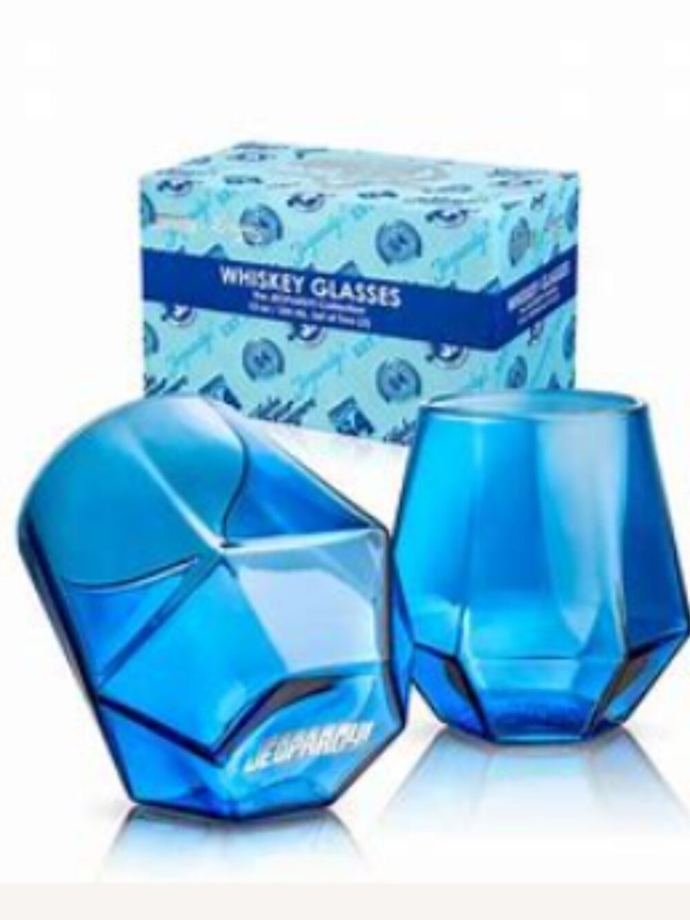 Jeopardy! 60th Diamond Celebration Whiskey Glasses • Set of 2- 12oz